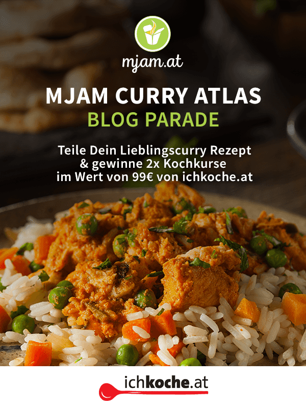 Mjam Curry Atlas – Blog Parade & Gewinnspiel