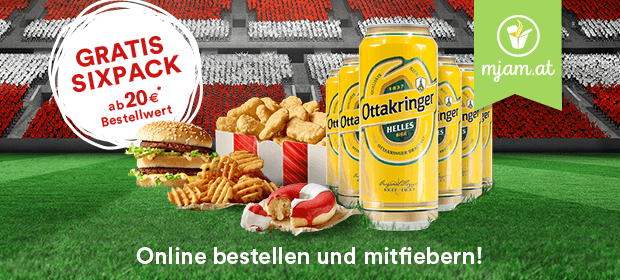 McDonald’s Aktion zur EM – online bestellen und mitfiebern!